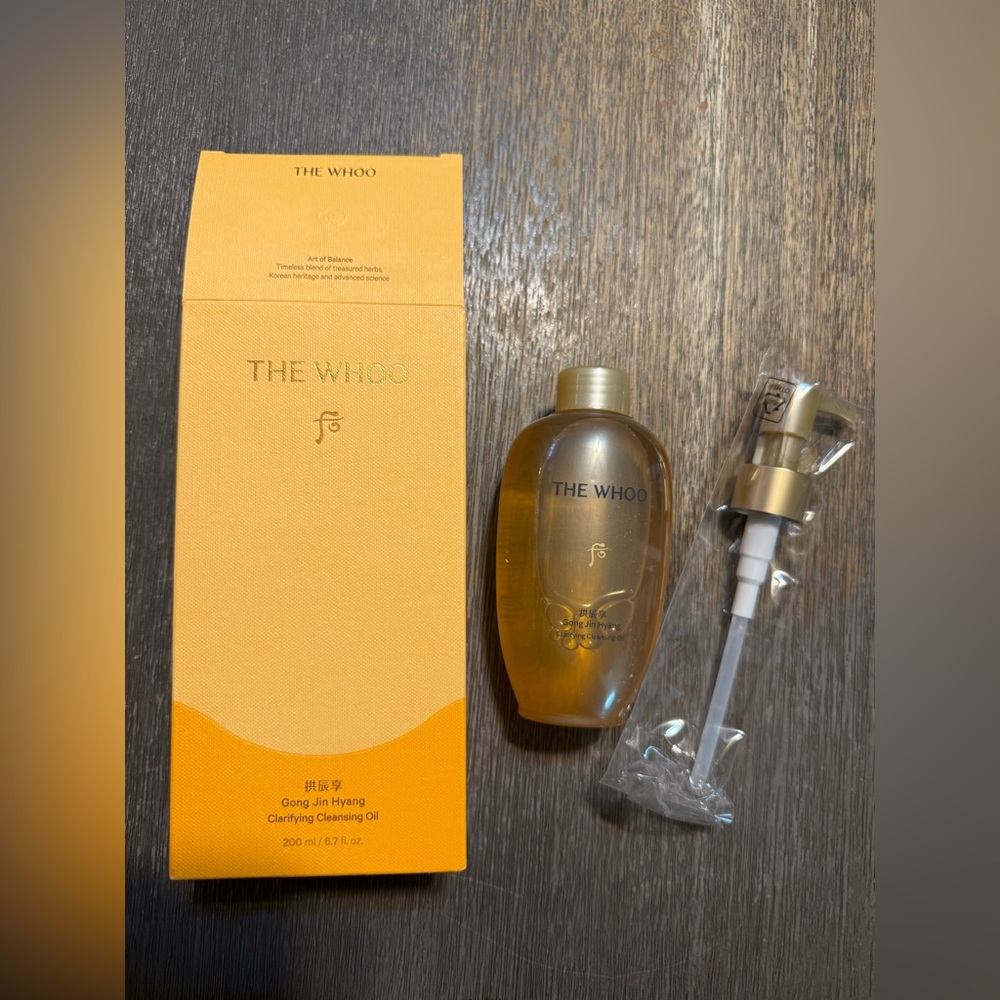 The History of Whoo Gongjinhyang Clarifying Cleansing Oil 200ml K-Beauty